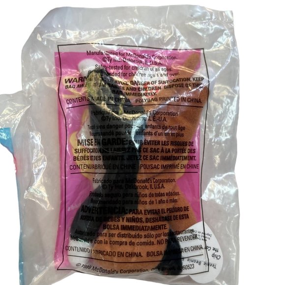 1999 McDonalds Ty Teeny Beanie Baby Full Set 12 Factory Sealed Tags Plush Stuffy - Picture 13 of 13